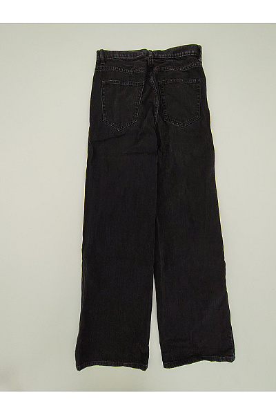 ONLY Dámské černé bavlněné džíny s vysokým pasem wide leg Velikost EU 29/34 | ONLY | obrázek 9