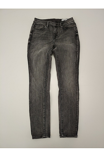 VERO MODA Dámské šedé bavlněné skinny džíny s vysokým pasem Vel. EU M/30 | VERO MODA | obrázek 2