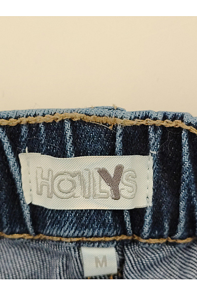 My Haily s Dámské bavlněné mom džíny vysokým pasem a gumou v pase Vel. M | My Haily s | obrázek 5