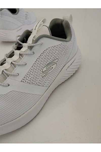 SKECHERS Pánské tenisky šedé lehké sportovní šněrovací prodyšné volnočasové Velikost EU 42 | SKECHERS | obrázek 7