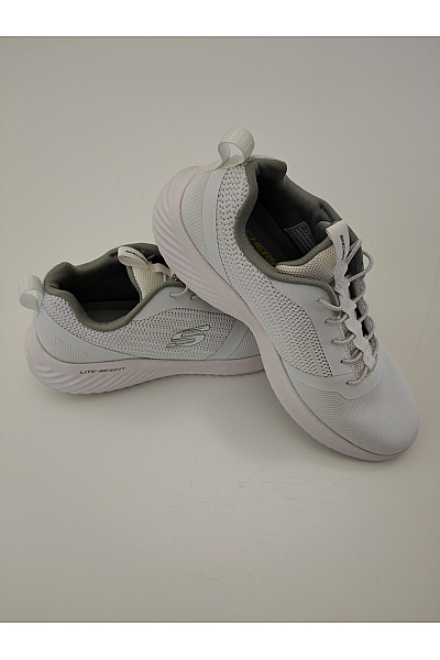 SKECHERS Pánské tenisky šedé lehké sportovní šněrovací prodyšné volnočasové Velikost EU 42 | SKECHERS | obrázek 10
