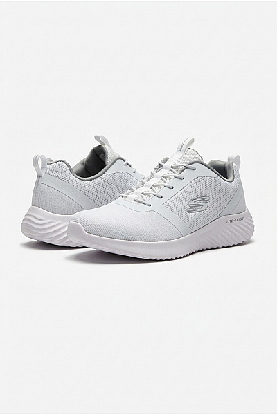 SKECHERS Pánské Tenisky šedé Lehké Sportovní šněrovací Prodyšné Volnočasové Velikost EU 42