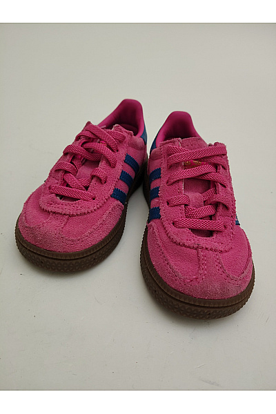 ADIDAS tenisky Dětské růžové semišové šněrovací volnočasové Vel. EU 24 | ADIDAS | obrázek 3