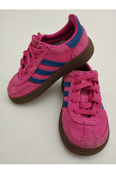 ADIDAS tenisky Dětské růžové semišové šněrovací volnočasové Vel. EU 24 | ADIDAS | obrázek 9