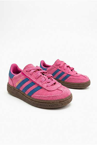ADIDAS Tenisky Dětské Růžové Semišové šněrovací Volnočasové Vel. EU 24