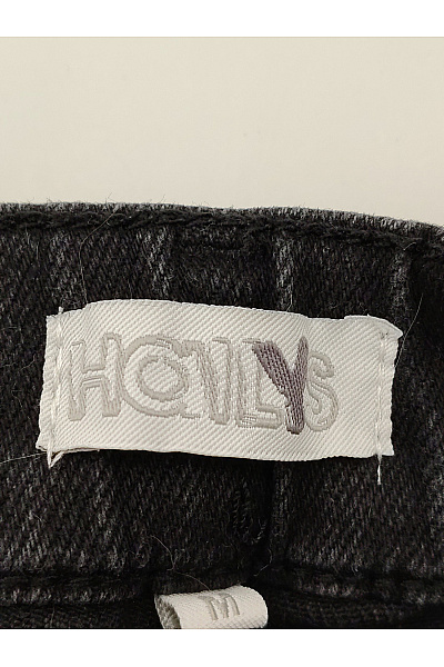 My Haily s Dámské černé bavlněné džíny mom fit vysokým pasem Vel. M | My Haily s | obrázek 5