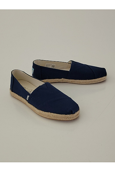 TOMS Dámské modré espadrilky nazouvací letní vycházkové Vel. US 7 | TOMS | obrázek 3