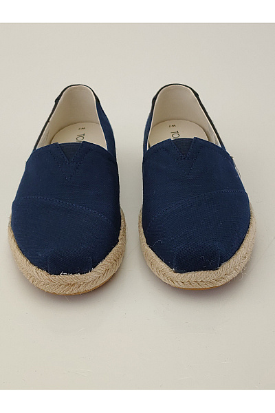 TOMS Dámské modré espadrilky nazouvací letní vycházkové Vel. US 7 | TOMS | obrázek 6