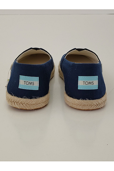 TOMS Dámské modré espadrilky nazouvací letní vycházkové Vel. US 7 | TOMS | obrázek 8
