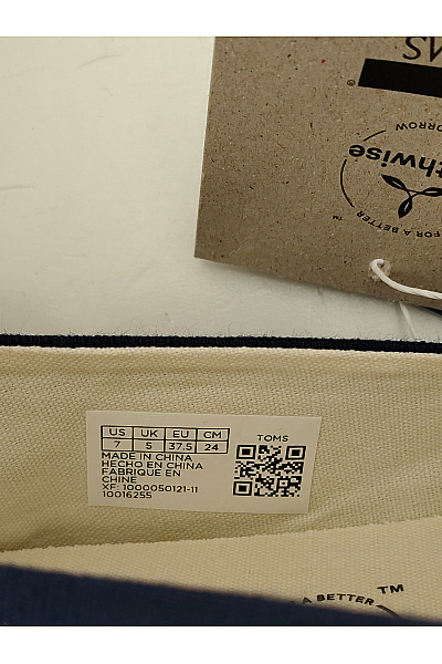 TOMS Dámské modré espadrilky nazouvací letní vycházkové Vel. US 7 | TOMS | obrázek 11