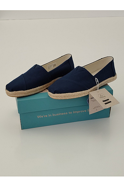TOMS Dámské modré espadrilky nazouvací letní vycházkové Vel. US 7 | TOMS | obrázek 12