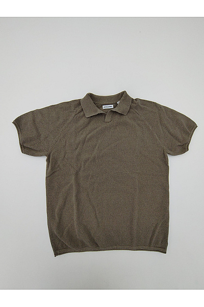 JACK & JONES Pánské khaki bavlněné polo tričko s krátkým rukávem Velikost XL | JACK & JONES | obrázek 2