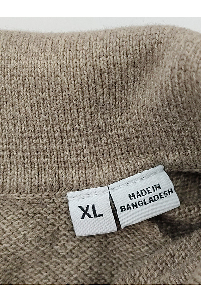 JACK & JONES Pánské khaki bavlněné polo tričko s krátkým rukávem Velikost XL | JACK & JONES | obrázek 6