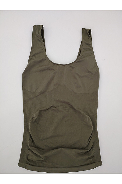 Mama licious Dámské funkční tílko Khaki slim fit Velikost XS | mama licious | obrázek 2