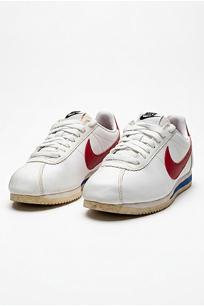 Nike Dámské Tenisky WMNS Classic Cortez Leather Bílé Červené Vel. 38