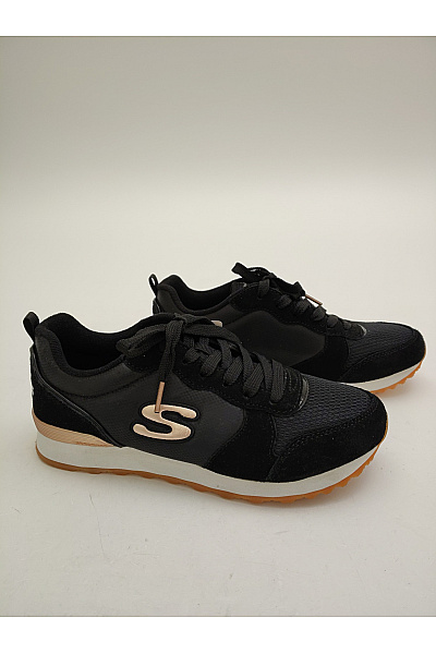 SKECHERS Dámské tenisky OG 85 - Goldn Gurl Černé Zlaté Velikost EU 39 | SKECHERS | obrázek 2