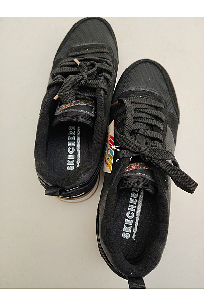 SKECHERS Dámské tenisky OG 85 - Goldn Gurl Černé Zlaté Velikost EU 39 | SKECHERS | obrázek 7