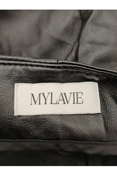 MYLAVIE Černé dámské elegantní mini sukňové kraťasy Velikost EU 40 | MYLAVIE | obrázek 6