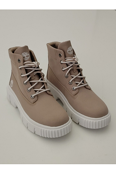Timberland Béžové kotníkové boty na platformě se šněrováním Velikost EU 38 | Timberland | obrázek 2