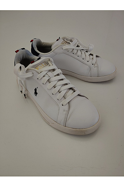 Ralph Lauren Pánské tenisky Polo Heritage Court II Bílé Modré Velikost US 8 | Ralph Lauren | obrázek 2