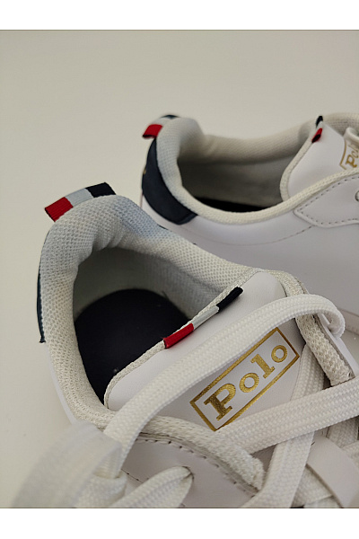 Ralph Lauren Pánské tenisky Polo Heritage Court II Bílé Modré Velikost US 8 | Ralph Lauren | obrázek 4