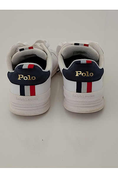 Ralph Lauren Pánské tenisky Polo Heritage Court II Bílé Modré Velikost US 8 | Ralph Lauren | obrázek 8