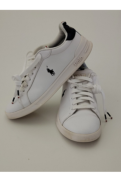 Ralph Lauren Pánské tenisky Polo Heritage Court II Bílé Modré Velikost US 8 | Ralph Lauren | obrázek 9