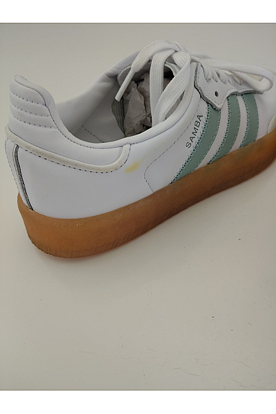 ADIDAS Dámské tenisky Sambae Bílé Béžové Zelené Vel. US 6 | ADIDAS | obrázek 5