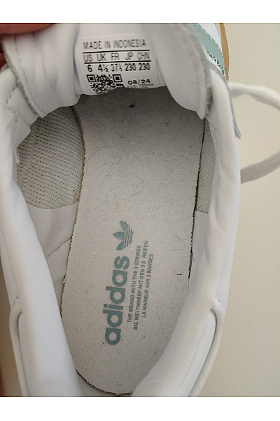ADIDAS Dámské tenisky Sambae Bílé Béžové Zelené Vel. US 6 | ADIDAS | obrázek 8
