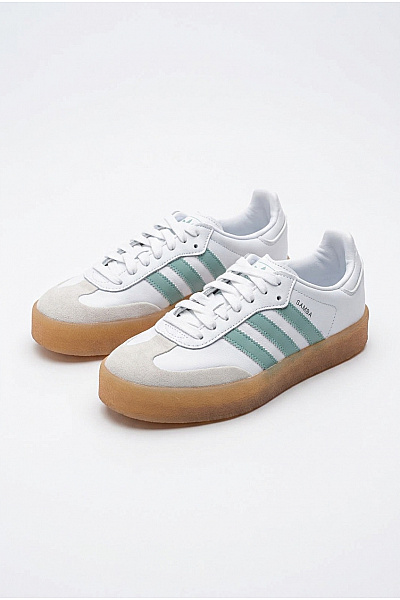 ADIDAS Dámské Tenisky Sambae Bílé Béžové Zelené Vel. US 6