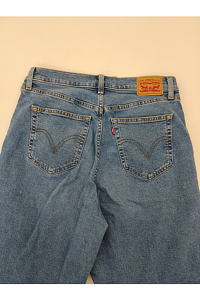 LEVIS Dámské bavlněné mom džíny s vysokým pasem Vel. US 31 | LEVIS | obrázek 9