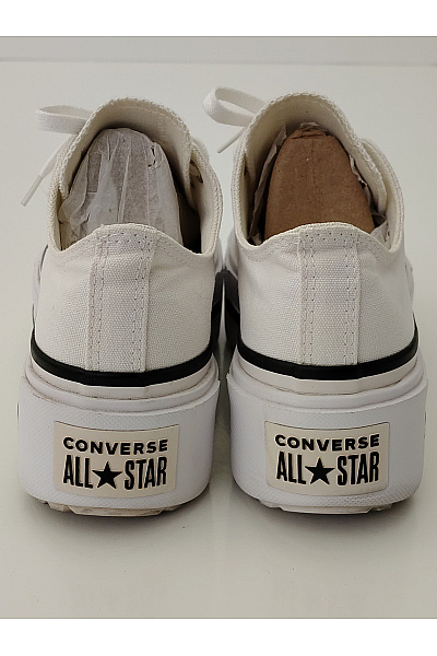 CONVERSE tenisky Bílé dámské na vysoké platformě šněrovací volnočasové Vel. EU 39.5 | CONVERSE | obrázek 8