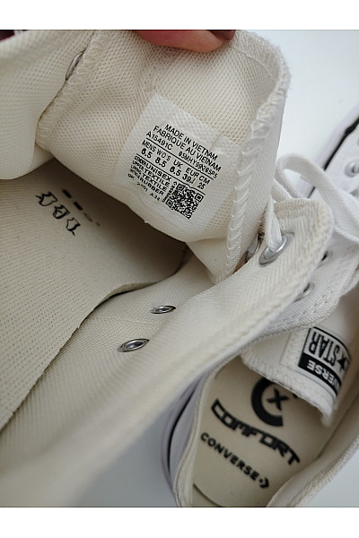 CONVERSE tenisky Bílé dámské na vysoké platformě šněrovací volnočasové Vel. EU 39.5 | CONVERSE | obrázek 11