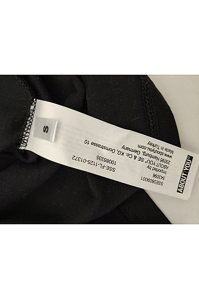 Dámské černé bavlněné tílko basic s kulatým výstřihem Vel. S | Unimoda | obrázek 6