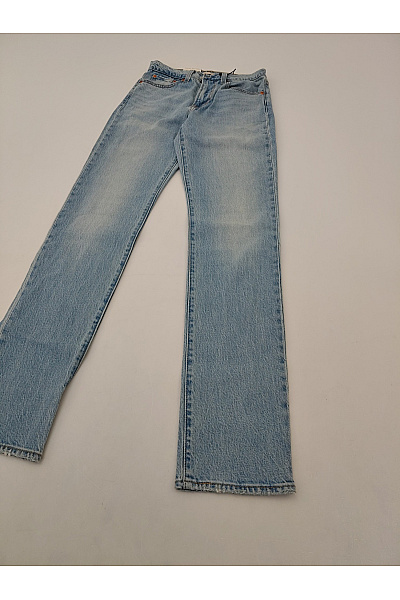 LEVIS Dámské bavlněné džíny s vysokým pasem rovné Vel. US 24 X 32 | LEVIS | obrázek 3