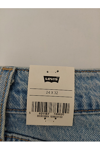 LEVIS Dámské bavlněné džíny s vysokým pasem rovné Vel. US 24 X 32 | LEVIS | obrázek 5