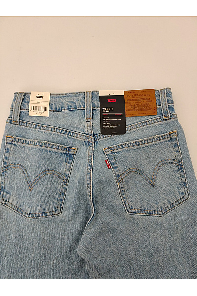 LEVIS Dámské bavlněné džíny s vysokým pasem rovné Vel. US 24 X 32 | LEVIS | obrázek 6