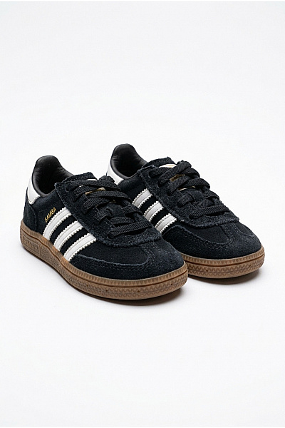 ADIDAS Tenisky Dětské černé Semišové šněrovací Volnočasové Velikost FR 23
