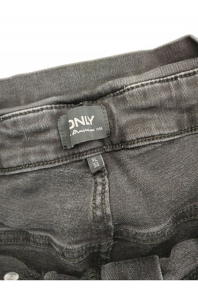 ONLY Dámské černé bavlněné džíny s vysokým pasem Velikost XL | ONLY | obrázek 6