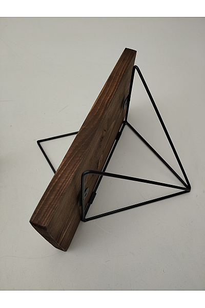 Nástěnné police geometrické hnědé | Unimoda | obrázek 3