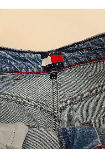 TOMMY HILFIGER Dámské bavlněné džíny wide leg s vysokým pasem Vel. 26/30 | TOMMY HILFIGER | obrázek 6