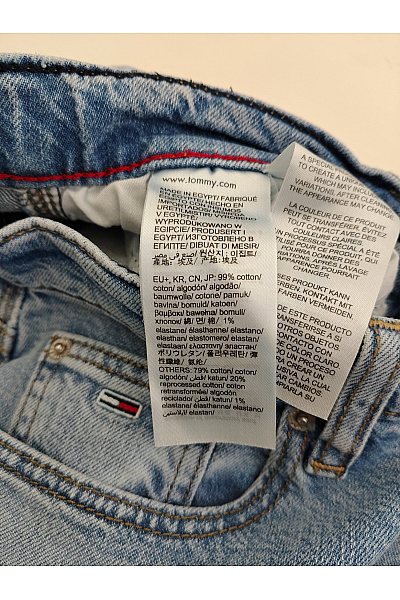TOMMY HILFIGER Dámské bavlněné džíny wide leg s vysokým pasem Vel. 26/30 | TOMMY HILFIGER | obrázek 7