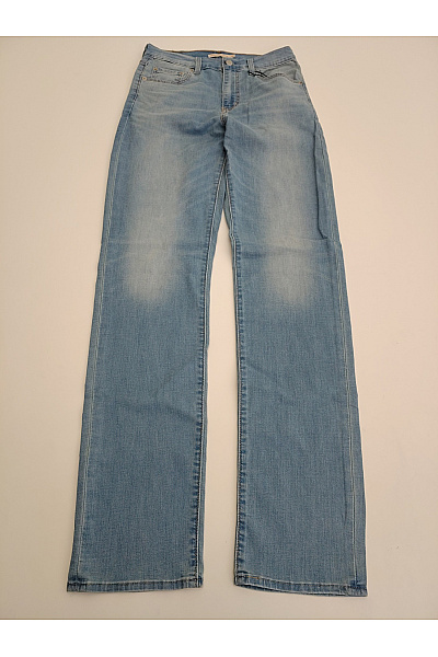 LEVIS Dámské bavlněné džíny rovné seprané Velikost US 29 | LEVIS | obrázek 2