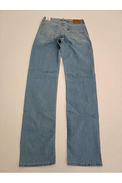 LEVIS Dámské bavlněné džíny rovné seprané Velikost US 29 | LEVIS | obrázek 3