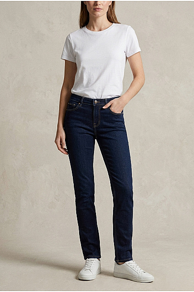 Guess Dámské Modré Skinny Džíny S Vysokým Pasem Vel. US W29 L32