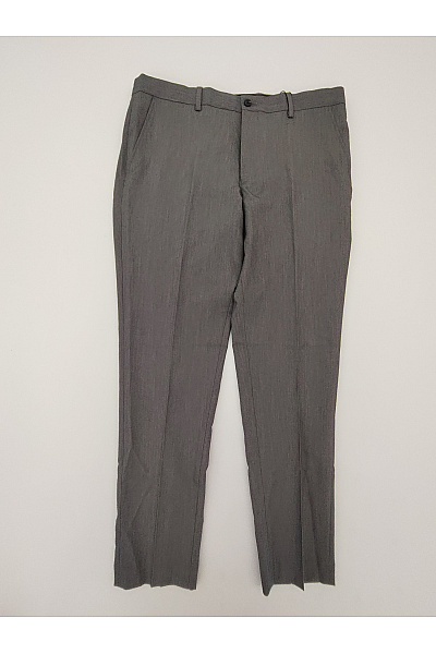 JACK & JONES Pánské šedé společenské kalhoty s puky Velikost EU 52 | JACK & JONES | obrázek 2