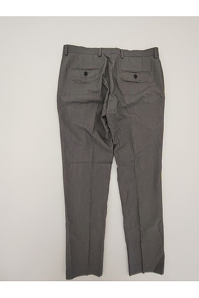 JACK & JONES Pánské šedé společenské kalhoty s puky Velikost EU 52 | JACK & JONES | obrázek 8