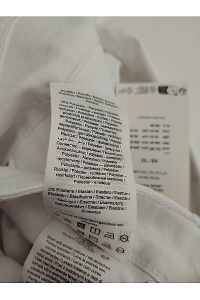 ONLY Bílé bavlněné džíny s vysokým pasem skinny Vel. XS/32 | ONLY | obrázek 8
