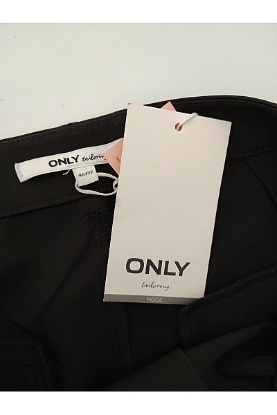 ONLY Černé společenské kalhoty s puky Vel. EU 46 | ONLY | obrázek 5