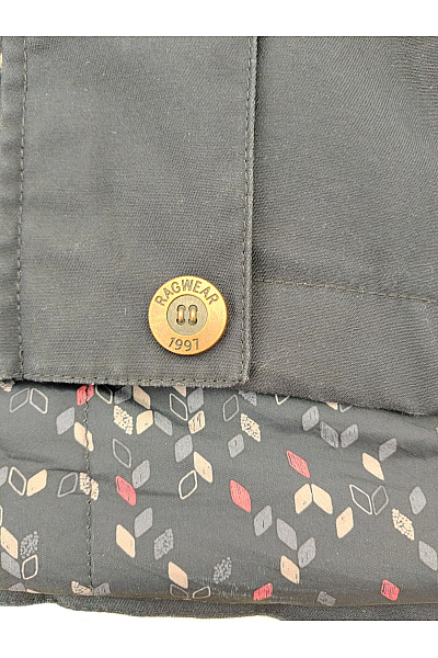 Ragwear Dámská černá zimní parka s kapucí a kožíškem Vel. XL | ragwear | obrázek 3